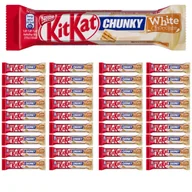 Batoniki - KitKat Chunky Paluszek waflowy w białej czekoladzie 40 g x 36 sztuk - miniaturka - grafika 1