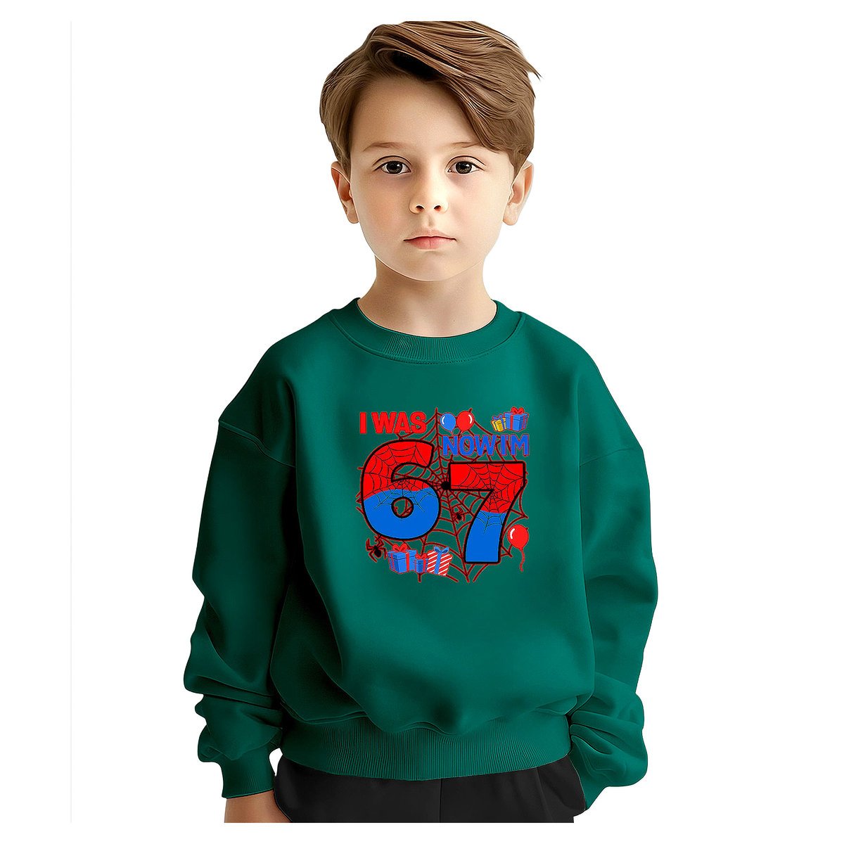 BLUZA DZIECIĘCA 67 SIX SEVEN VIRAL 110-116 DLA CHŁOPCA DZIEWCZYNKI