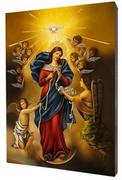 Ikony i obrazy sakralne - Ikona Matka Boża rozwiązująca węzły - miniaturka - grafika 1