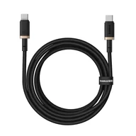 Kable USB - Kabel Baseus Dura Typ C-Typ C 100W 2m (czarno-złoty) - miniaturka - grafika 1