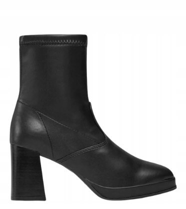 TAMARIS BOTKI DAMSKIE CZARNE KLASYCZNE 38 Ż2H