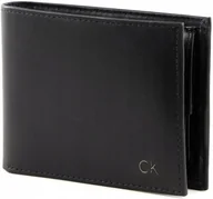 Portfele - PORTFEL MĘSKI CALVIN KLEIN CKJ CK SKÓRA BILON K50K510078 CZARNY - miniaturka - grafika 1