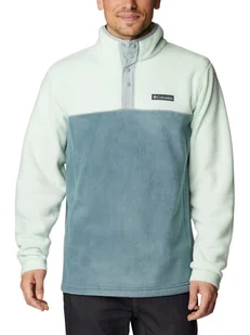 Columbia Bluza polarowa "Steens Mountain" w kolorze zielonym - Odzież trekkingowa męska - miniaturka - grafika 1