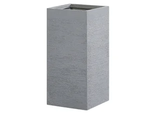 Blumfeldt Beliani 33 x 33 x 70 cm szara DION - Donice - miniaturka - grafika 1