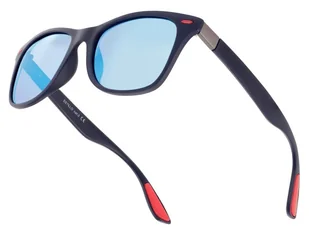 Okulary przeciwsłoneczne polaryzacyjne lustrzane EST-405A - Okulary korekcyjne, oprawki, szkła - miniaturka - grafika 1