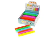 Zabawki sensoryczne - Tuba rurka do wyginania i rozciągania 560901 mix cena za opakowanie = 24 sztuki - miniaturka - grafika 1