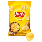 Chipsy - Lays Chipsy ziemniaczane solone 140 g - miniaturka - grafika 1