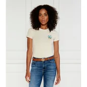 Koszulki i topy damskie - GUESS T-shirt | Regular Fit - miniaturka - grafika 1