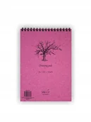 Podobrazia, bloki, papiery - SMLT Blok do rysunku na spirali DRAWING A5 120g - miniaturka - grafika 1