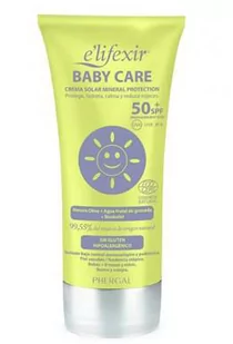 Krem przeciwsłoneczny dla dzieci Phergal Elifexir Baby Care Crema Solar Mineral SPF50 100 ml (8429449082378) - Balsamy i kremy do opalania - miniaturka - grafika 1