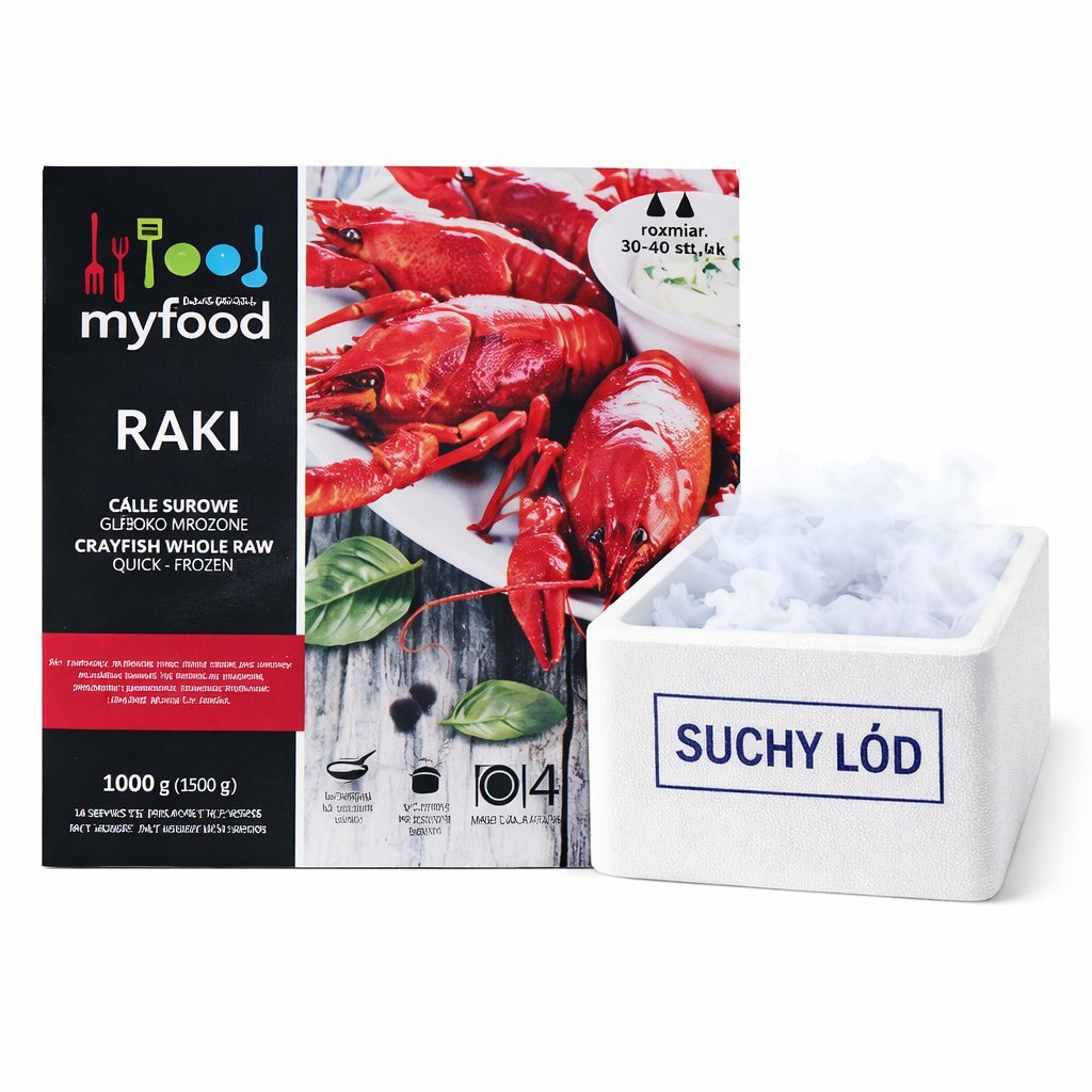 Raki całe surowe 1000 - my food