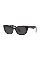 Okulary dla dzieci - Dolce & Gabbana okulary przeciwsłoneczne dziecięce kolor czarny 0DX4427 - miniaturka - grafika 1