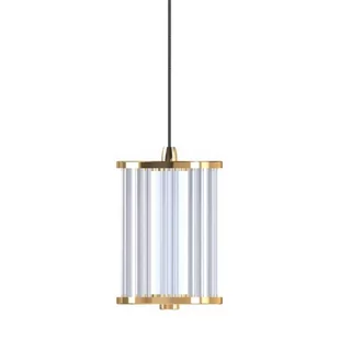 Cally lampa wisząca 1xLED/7W złoty mosiądz MD3147-1A-3GT - Lampy sufitowe - miniaturka - grafika 1
