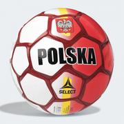 Piłka nożna - Select Polska Ball POLSKA WHT-RED r.4 SELECT POLSKA - miniaturka - grafika 1