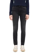 Spodnie damskie - Mustang Dżinsy "Shelby" - Slim fit - w kolorze czarnym - miniaturka - grafika 1