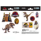Pasmanteria - Naklejki Jurassic Park - 16X11Cm/ 2 Arkusze - Dinosaurs - miniaturka - grafika 1