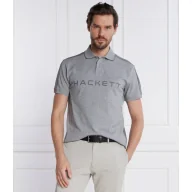 Koszule męskie - Hackett London Polo | Regular Fit - miniaturka - grafika 1