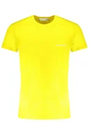 Koszulki męskie - TRUSSARDI ŻÓŁTY T-SHIRT MĘSKI Z KRÓTKIM RĘKAWEM - miniaturka - grafika 1