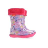 Buty dla dziewczynek - Kalosze dziecięce, Demar - miniaturka - grafika 1