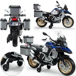 INJUSA Lumarko Motor Elektryczny Bmw R1250 Adventure 12v Dodatkowe Kółka! 651 Lek - Jeździki dla dzieci - miniaturka - grafika 1