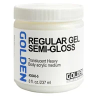 Farby i media malarskie - GAC Medium Akrylowe Regular Gel 3040 Semi-Gloss 236ml - miniaturka - grafika 1