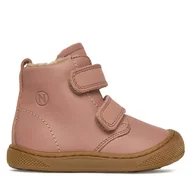 Buty dla dziewczynek - Trzewiki Naturino Bubble Wide Vl 2502448-03-0M03 Różowy - miniaturka - grafika 1