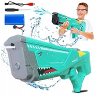 Zabawki militarne - REKIN NA WODĘ WODNA ELEKTRYCZNY NA AKUMULATOR MIOTACZ SHARK - miniaturka - grafika 1