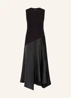 Sukienki - Allsaints Sukienka Pia Z Mieszanki Materiałów schwarz - miniaturka - grafika 1
