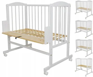 5w1 Łóżeczko dostawne Filip 3 sofa, kółka, kołyska - Łóżeczka i kojce - miniaturka - grafika 1