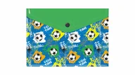 Teczki i skoroszyty - Teczka koperta A5 pp z nadrukiem football - miniaturka - grafika 1