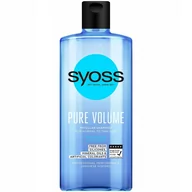 Szampony do włosów - Syoss Pure volume micellar shampoo szampon do włosów przywracający równowagę 440ml - miniaturka - grafika 1