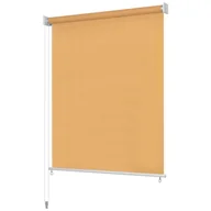 Rolety - vidaXL Roleta zewnętrzna, 120x140 cm, beżowa - miniaturka - grafika 1