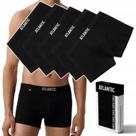 Majtki męskie - Bokserki męskie 5 PAR Sportowe Bawełniane Szorty ATLANTIC 5BMH-011 - XL - miniaturka - grafika 1