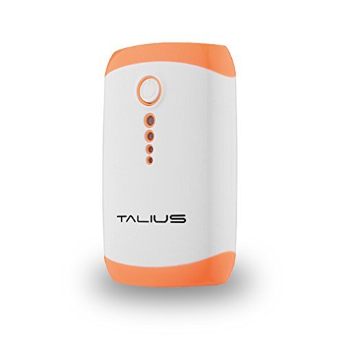 Talius pwb-4008 zewnętrzny akumulator 4000 mAh, MICRO USB, latarka, pomarańczowa