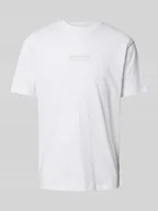 Koszulki męskie - T-shirt o kroju relaxed fit z czystej bawełny - miniaturka - grafika 1