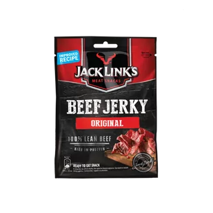 Jack Links Suszona wołowina Beef Jerky 12 x 25 g teriyaki - Zdrowa żywność - miniaturka - grafika 1