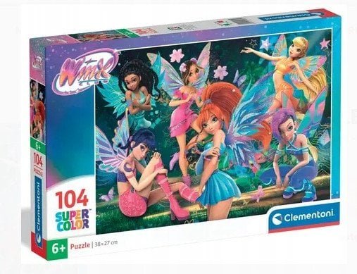 CLE puzzle 104 SuperKolor Winx 25085