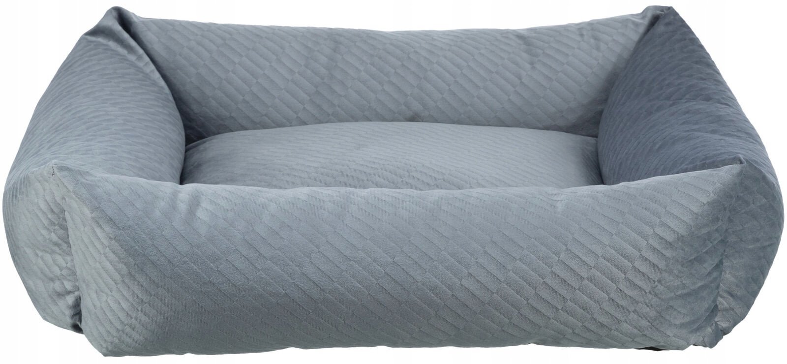 Trixie Alena bed, square, 80 × 60 cm, blue-grey