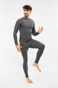 Pozostała odzież narciarska - Komplet bielizny termoaktywnej męskiej PrimaLoft z kaszmirem Viking Tende Man Set 0800 szary XL - miniaturka - grafika 1