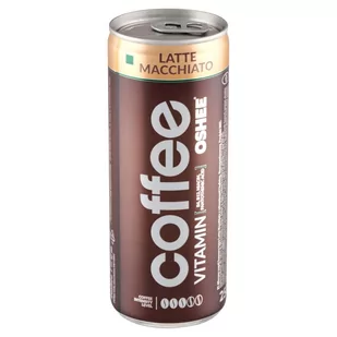 Oshee Coffee Latte Macchiatto Mleczny napój kawowy 250 ml - Napoje energetyczne i izotoniczne - miniaturka - grafika 1