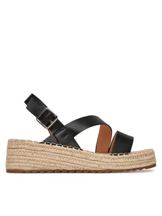 DeeZee Espadryle RS07-24 Czarny - Espadryle damskie - miniaturka - grafika 1