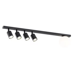 Baster lampa sufitowa 4xGU10+1xE14 czarna 1314/5 - Lampy sufitowe - miniaturka - grafika 1