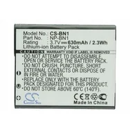 Akumulatory do aparatów dedykowane - Cameron Sino Sony Bati-mex Bateria NP-BN1 600mAh 2.2Wh Li-Ion 3.7V - miniaturka - grafika 1