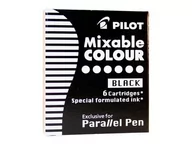 Naboje i atramenty - PILOT Naboje do piór Parallel Pen - czarne NA 585 - miniaturka - grafika 1
