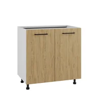 Meble kuchenne - Bari Szafka Dolna D2-80 Dąb Kamienny - miniaturka - grafika 1