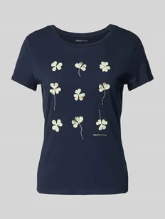 T-shirt z nadrukiem z motywem i logo - Koszulki i topy damskie - miniaturka - grafika 1