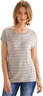 Koszulki i topy damskie - STREET ONE Damska koszulka letnia, Gładki kamień piaskowy, 42 - miniaturka - grafika 1