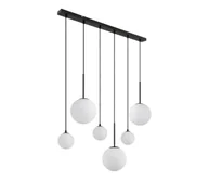 Lampy sufitowe - Globo 15168-6 - Żyrandol na lince HALLIE 3xE27/9W/230V + 3xG9/5W - miniaturka - grafika 1