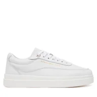 Sneakersy damskie - Sneakersy Tommy Hilfiger Modern Court Sneaker Lthr FW0FW08800 Biały - miniaturka - grafika 1