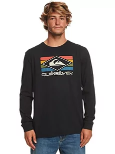 Quiksilver Podstawowa koszulka męska czarna S - Koszulki męskie - miniaturka - grafika 1